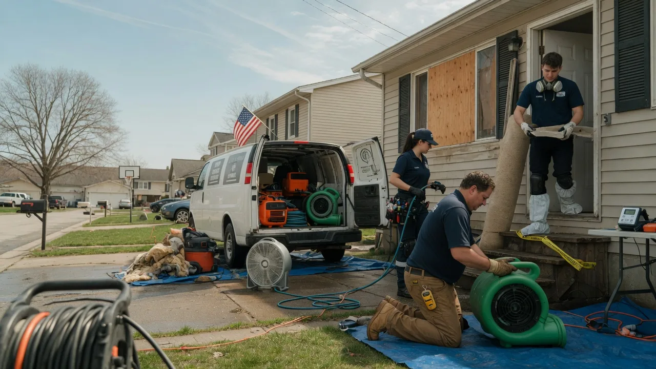 Water Damage Restoration in Delaware, OK near me